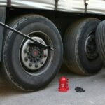 Truck Tire Damage